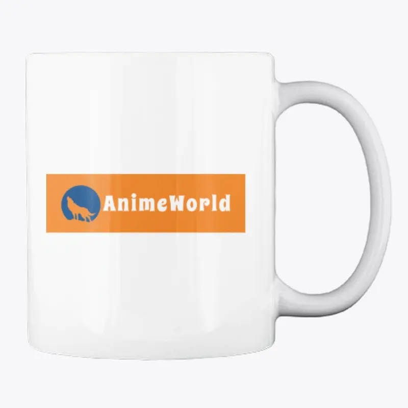 AnimeWorld Ceramic White Mug